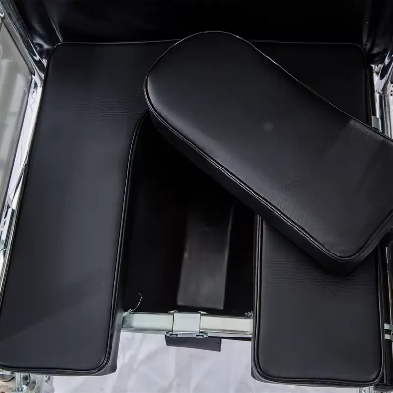 Reclining Multi-Function Portable Outdoor Transport Wheel Chair Foldable Travel Commode Wheelchair