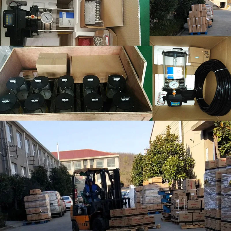 Automatic grease central lubrication system Progressive lubrication pump grease auto electric grease pump For Excavator Loader