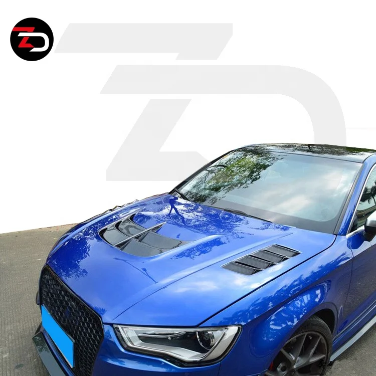Лидер продаж, капот из углеродного волокна подходит для Audi A3 S3 RS3 2012-2019
