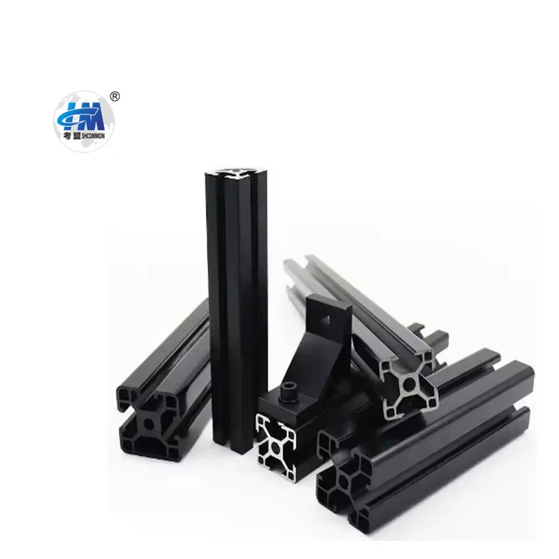 2080 Industrial Extruded Aluminium Profile OEM MJ for LED and Ceramic Tile Trim Corner Edge Made in China T5 Temper