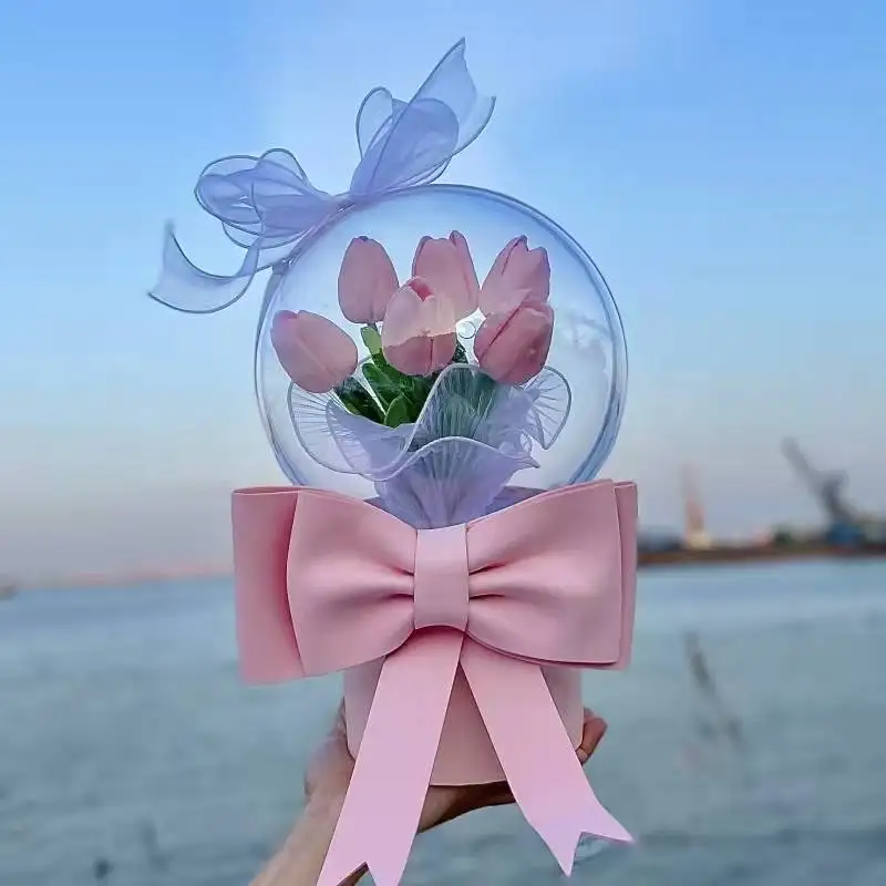 Светодиодные шары на День святого Валентина светодиодные bobo i love you в виде розы для предложения украшение помолвки и
