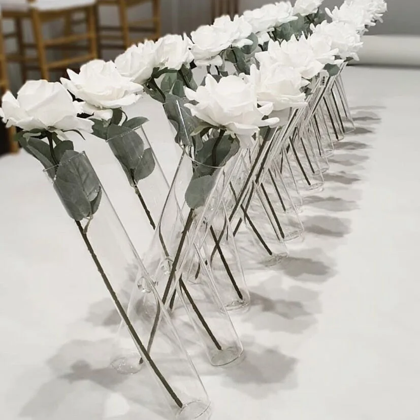 ZT-222  wholesale party cheap flower holder glass vase wedding decoration