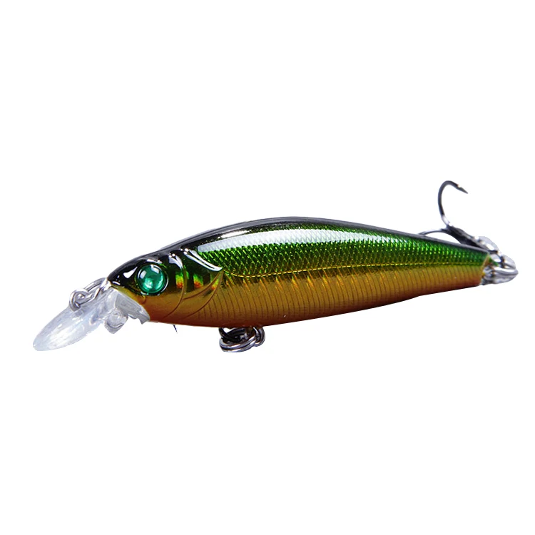 Fish Hunter DM4C Minnow 75MM/9.7G/1M Fishing Bait Lure Hooks Artificial Hard Minnow Fishing Lures