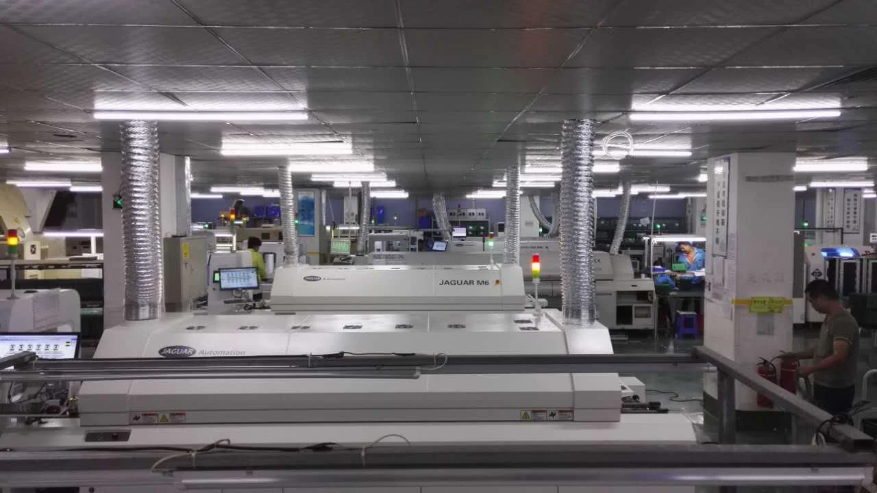 JAGUAR изготовления свинцово-свободной конвекции легко работать компьютер управления 6 зон печь оплавления SMT для пайки печатных плат