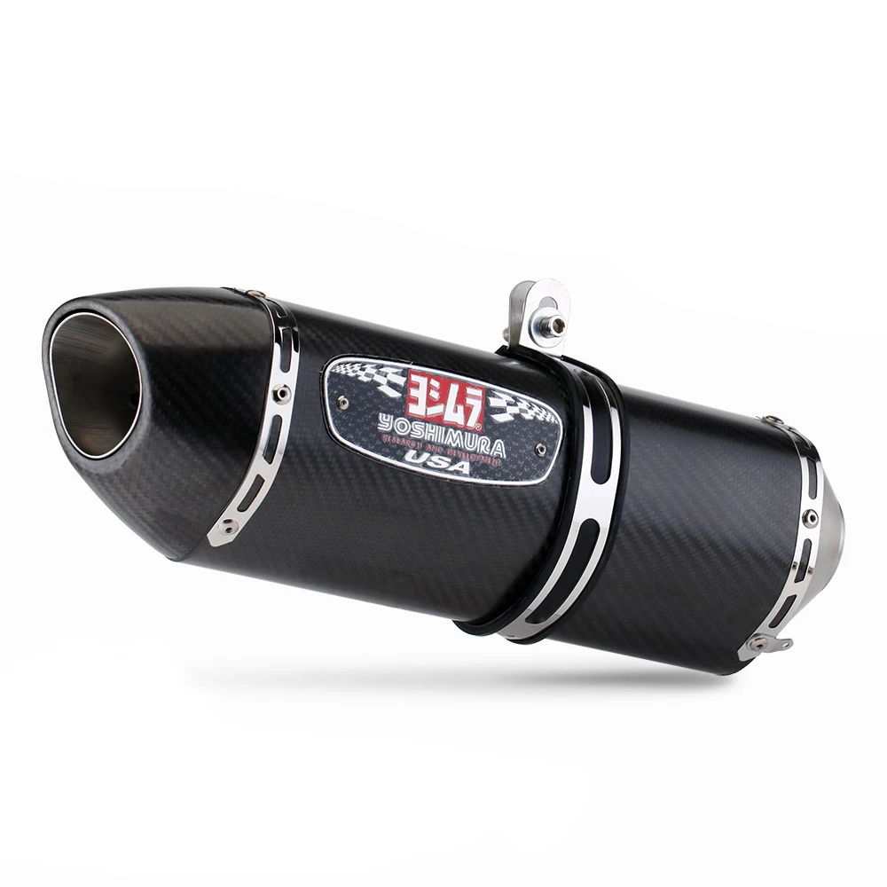 51mm universal motorcycle yoshimura r77 modified exhaust pipe db killer silencer for honda xmax300 cbr650 z900 r1 r6 er6n ninja