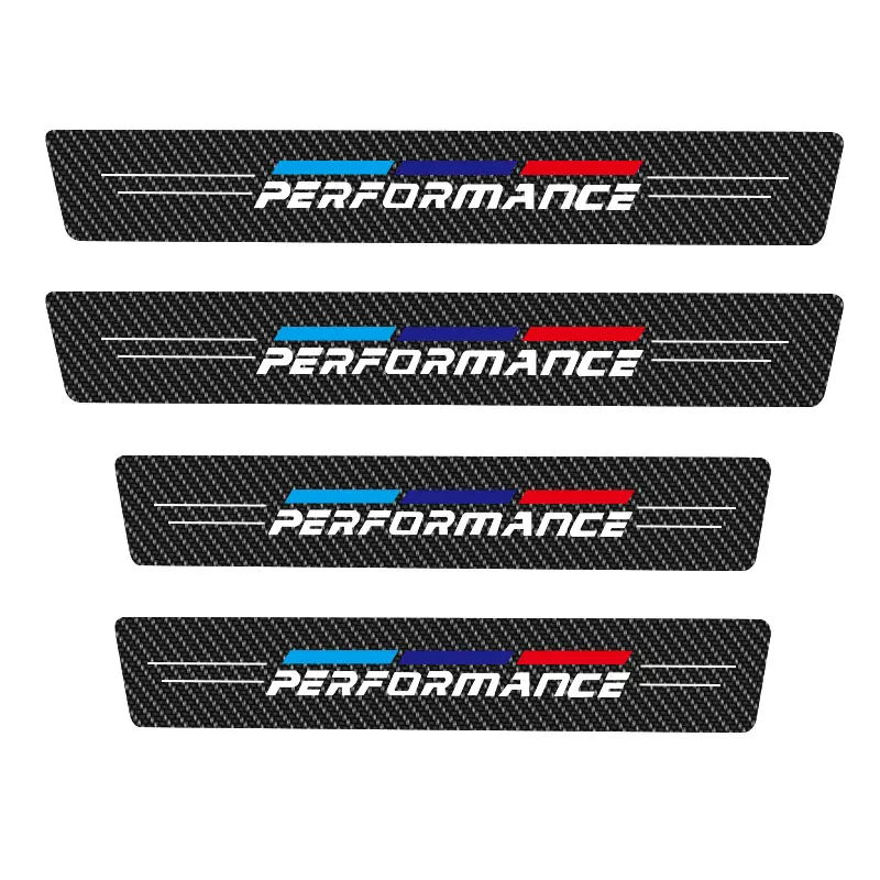 Автомобильная антистретч-лента из углеродного волокна Текстура автомобильный порог защита наклейки на ваш логотип