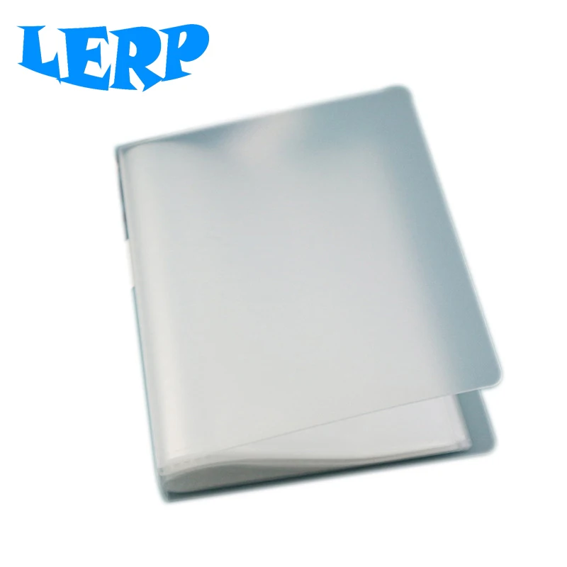 High-quality hot selling Family Holes Collector Photo Card Binder Pvc Diy Clear Plastic Photo Album for 4x6 photo