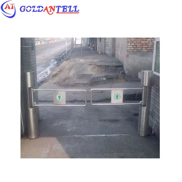 Access control building management system security turnstile gate
