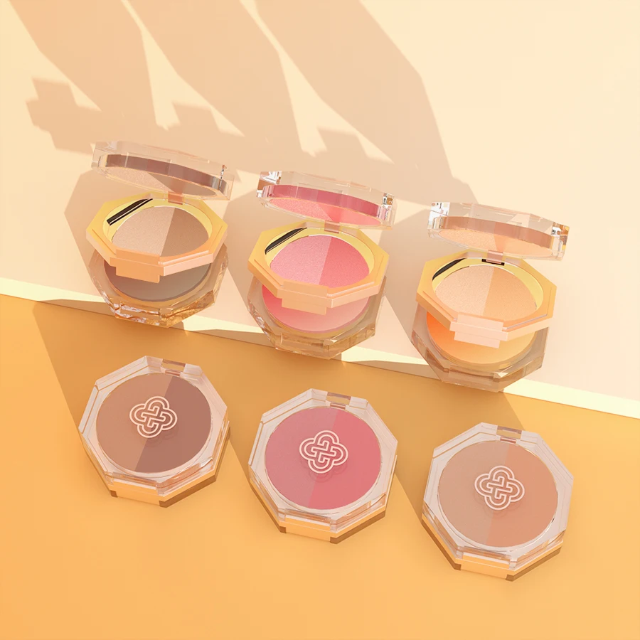 Eyeshadow blush palette Private Label makeup cosmetics