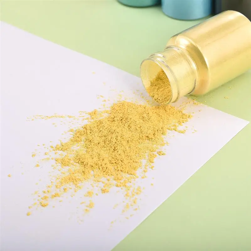 
Liku Colored Mica Powder Magic Coloring Pearl Pigment for Plastics Resin Paints and Nail Polish 