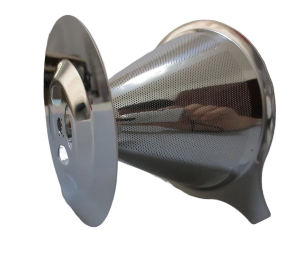 China Manufacture Quality Pour Over Drip Brew Cone Stainless Steel Accessories Coffee Strainer