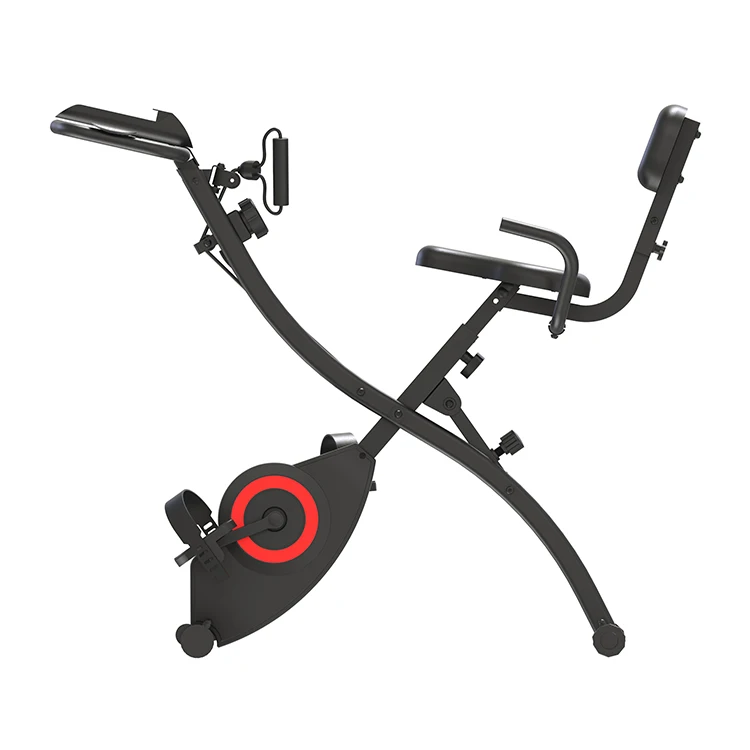 Maketec Foldable Exercise Bike With Desk Spinning Indoor Exercise Fit Bike Foldable Exercise X Bike