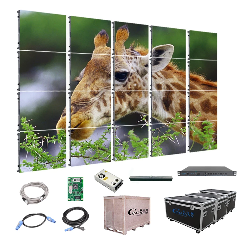 LED Video Wall High Definition P1.25/P1.53/P1.66/P1.86/P2 Conference Hall Fine Pixel Pitch For Advertising