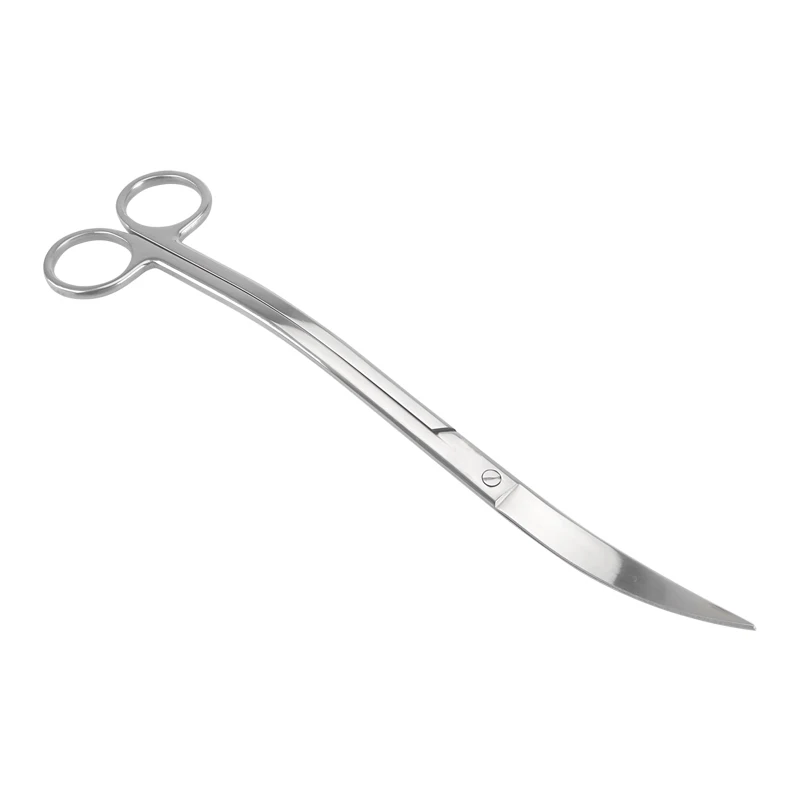 DEM S03-05 25cm Aquarium Tools Weed Scissors -Wave Shear Stainless Steel Cleaning Tools Plants Fish Tank Accessories