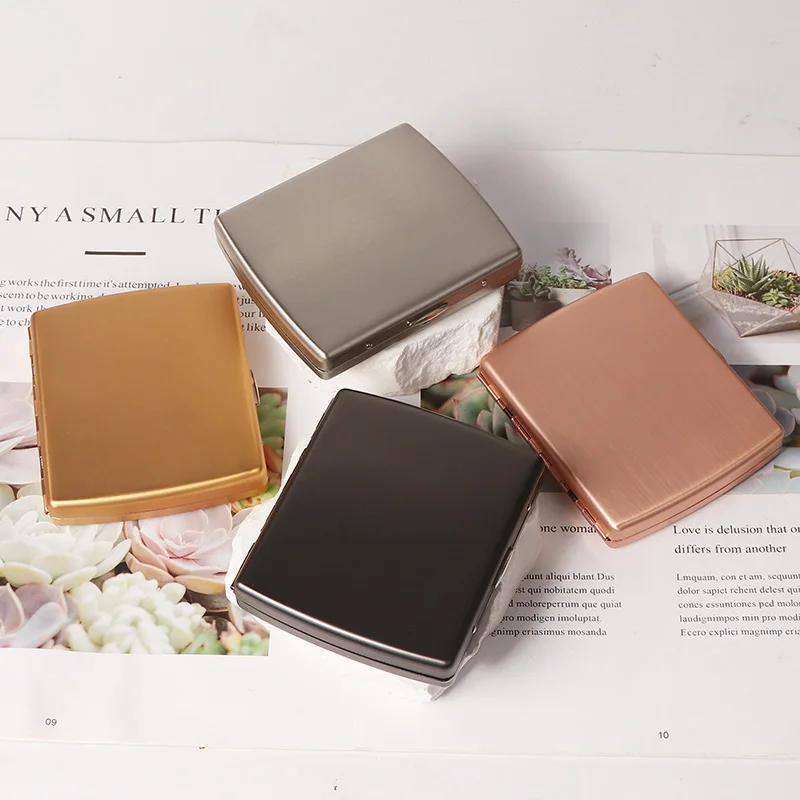 FuTeng Wholesale Waterproof Cigarette Case Pocket Cigarette Box Custom Logo Metal Storage Tobacco Box Smoking Accessories