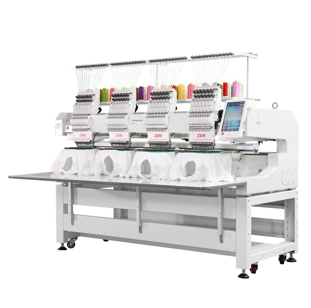 embroidery machine on hot sales four heads embroidery sewing machine multifunction computer embroidery machine