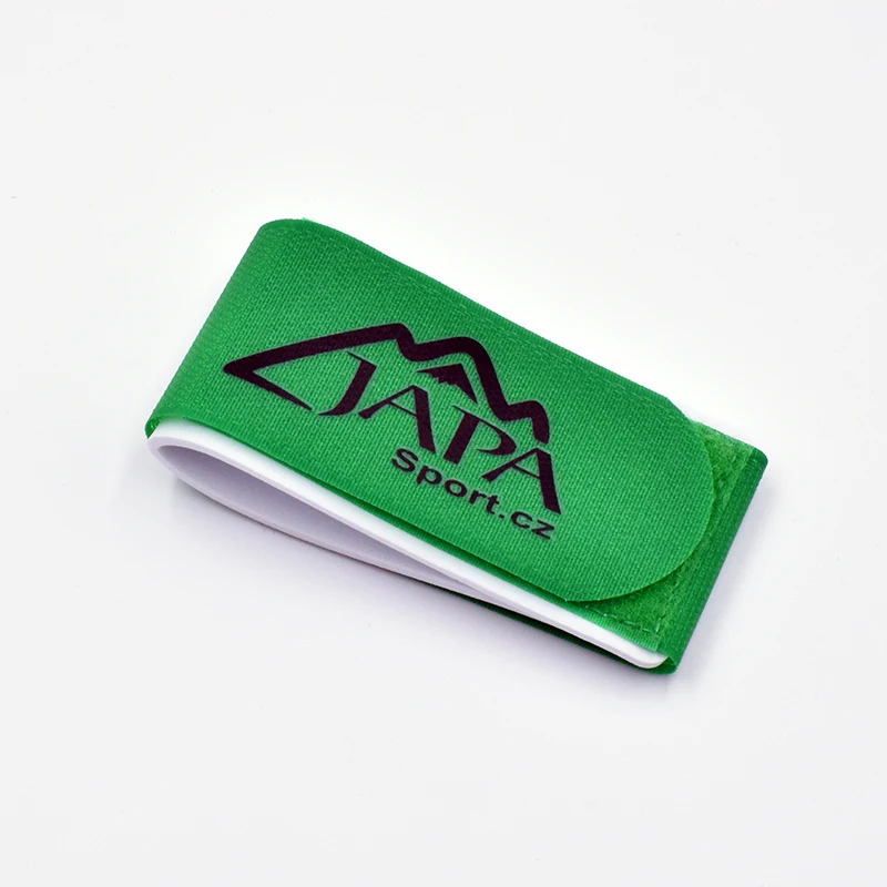 Hot selling customized logo hook and loop ski strap