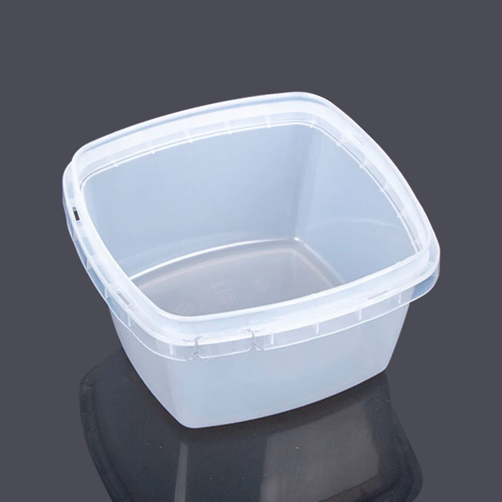 Plastic Fresh Frozen Large Food Fruit Lunch Trays Meal Prep Tray Blister Accept