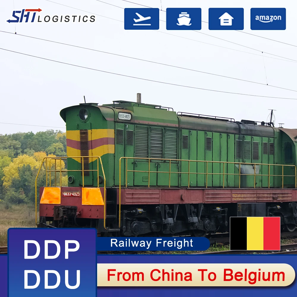 Door to door prices of Amazon warehouses shipped by rail from China to Germany