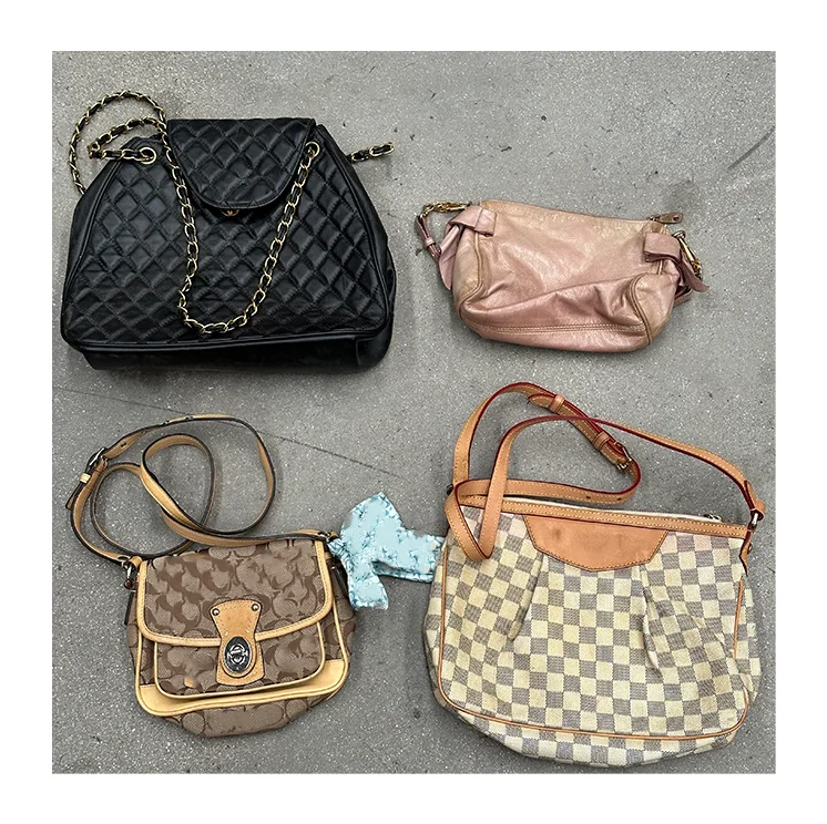 original direct supplier Japan handbags bale luxury women second hand used branded ladies bags
