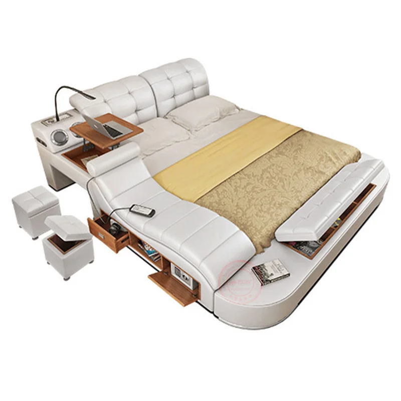 JNZ new design modern furniture classic design wooden bed