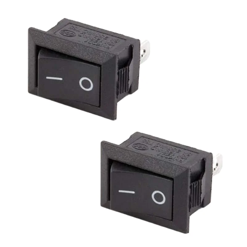 10Pc Lot 2 Pin 12V Car Dot Light ON/OFF Rocker Toggle Mini Switch Tool Set Home Switches Accessories Tools Supplies