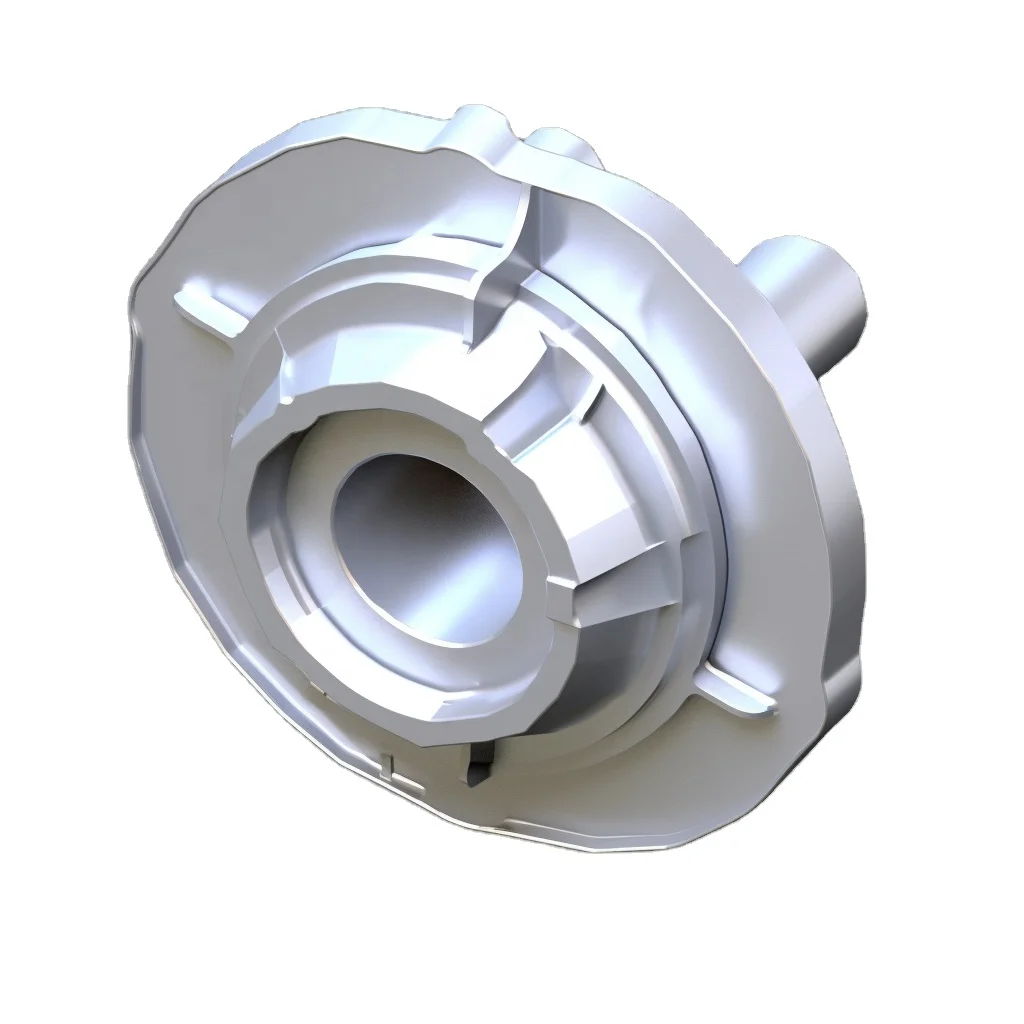5 axis CNC mill solid aluminum billet Actuator Rotor housing