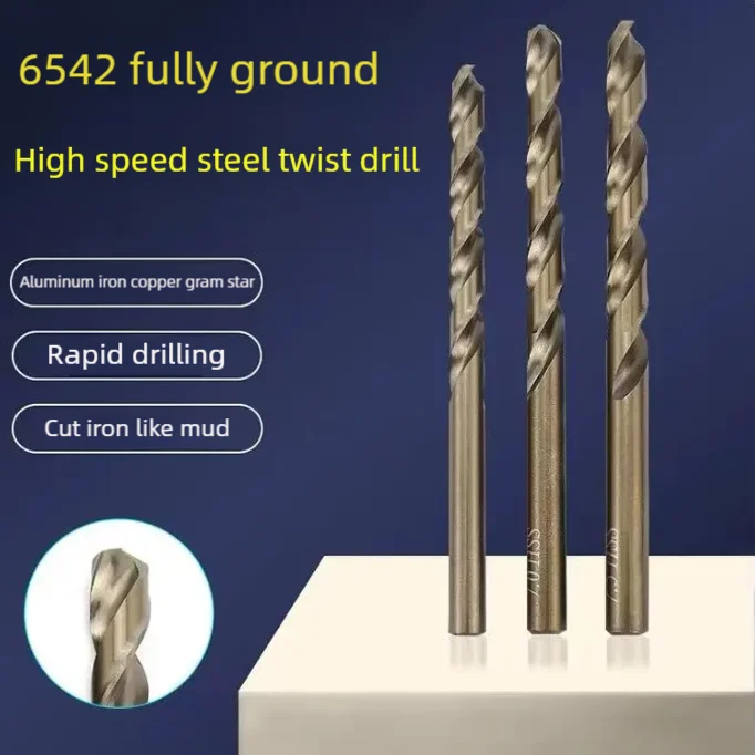 HSS Stainless Steel High Speed Drill Bit 6542 Gun Center Spade Bit with OEM Customization Support