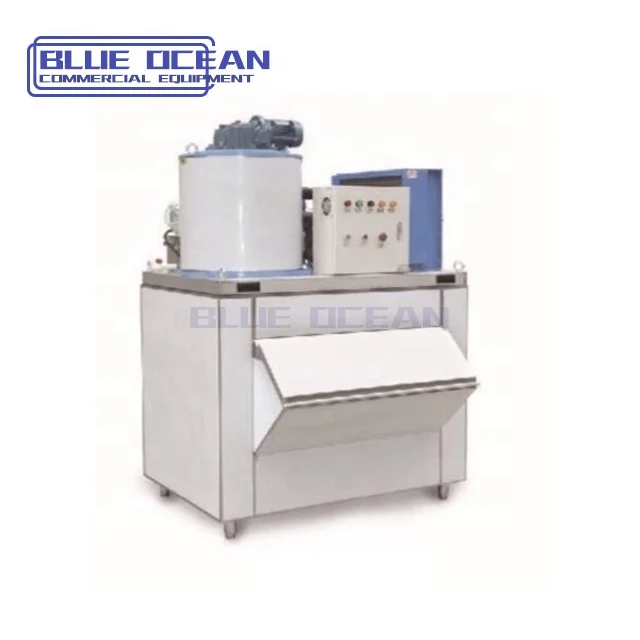 Hot Sale Blue Ocean Commercial Equipment Big Flake Ice Making Machine 1ton 2ton 3ton 4 Ton 5 Ton 6 Ton Flake Machine