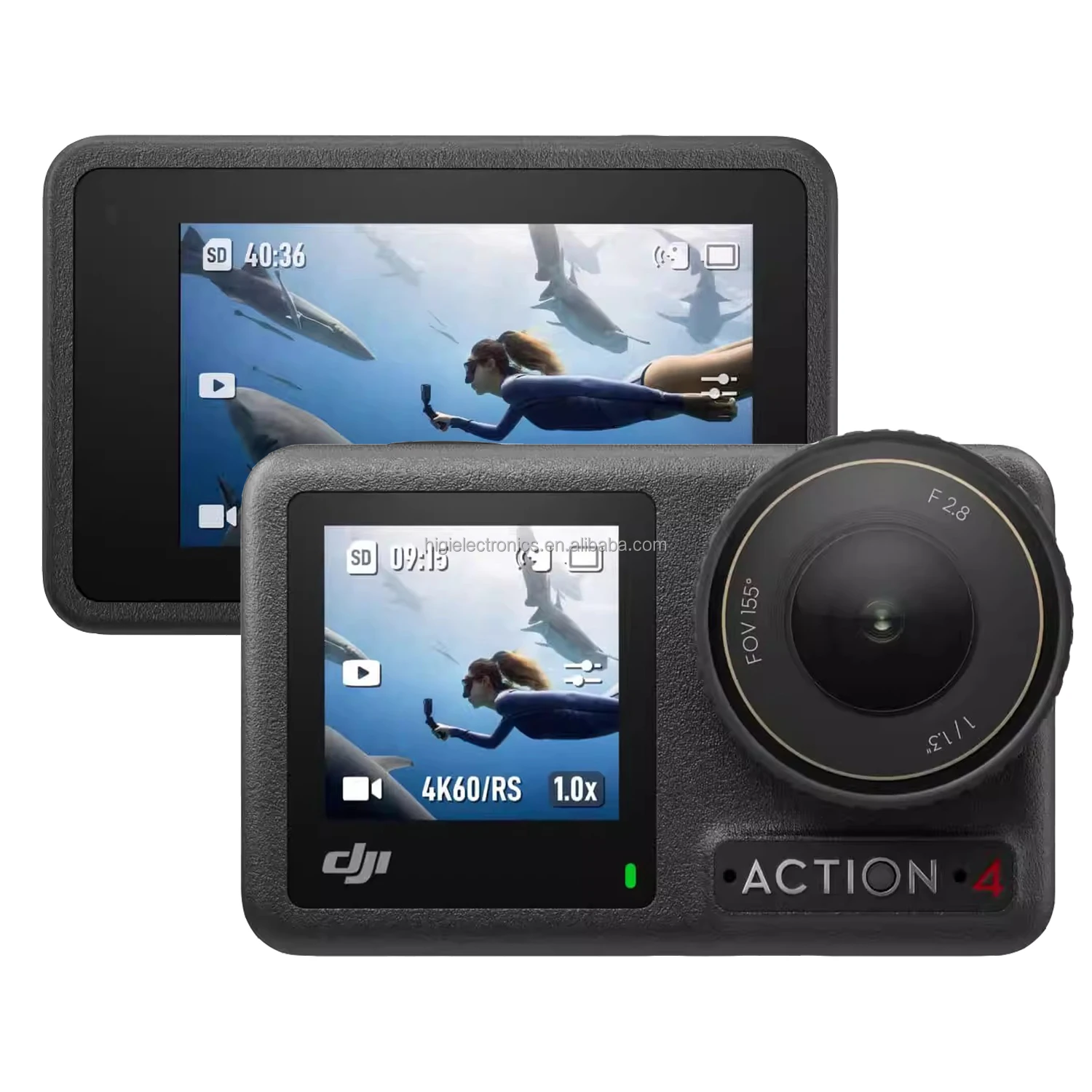 Original Osmo Action 4 Sport Camera Waterproof D JI Action Camera 4K Anti-Shake HDR 1080 Outdoor Vlog Recorder Underwater Long