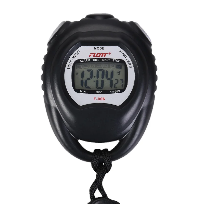 Digital Professional Handheld LCD Chronograph Timer Sports Stopwatch Stop Watch
