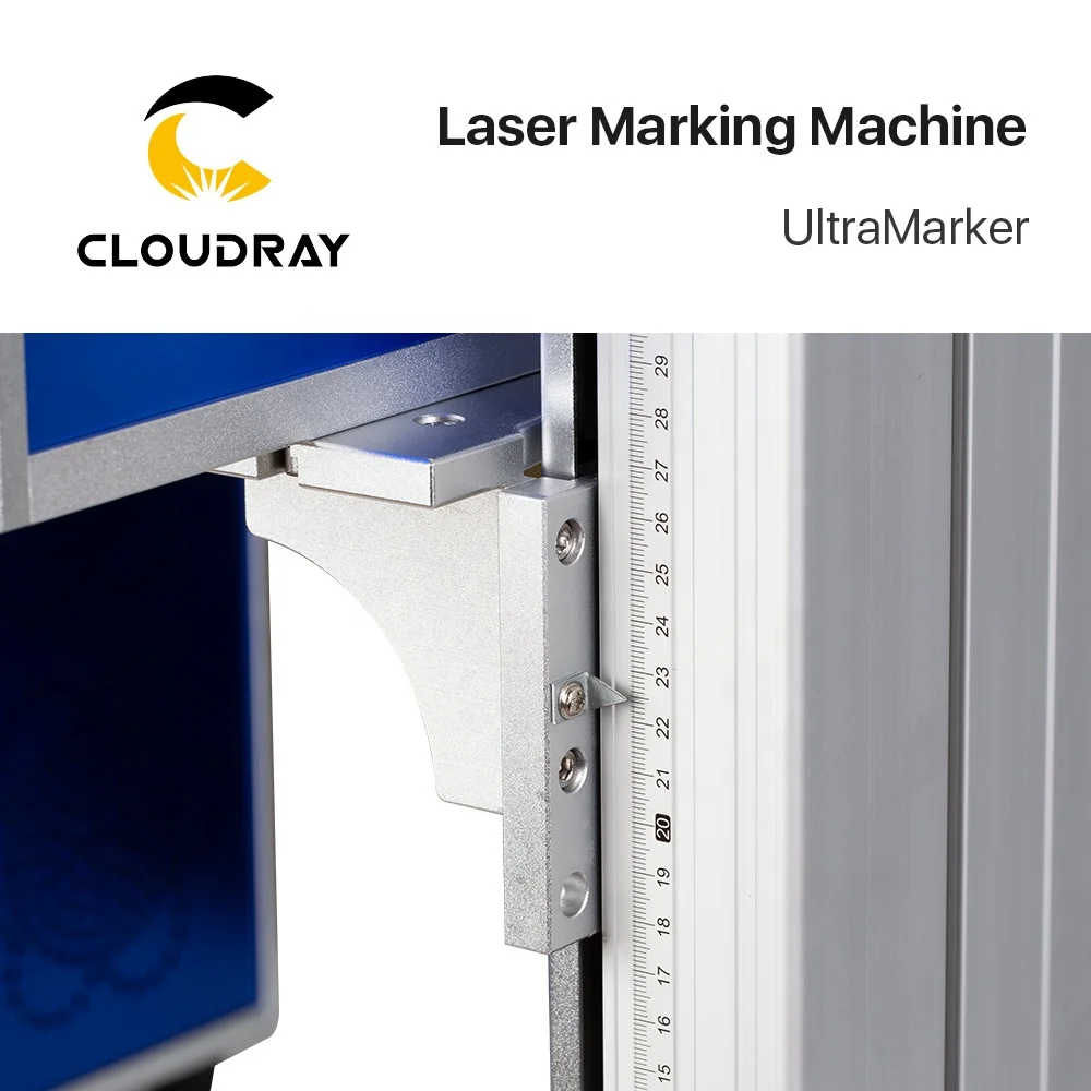 Cloudray BD38 30 Вт Mopa динамический Цвет 3D волоконная лазерная маркировка настольный гравировальный станок на