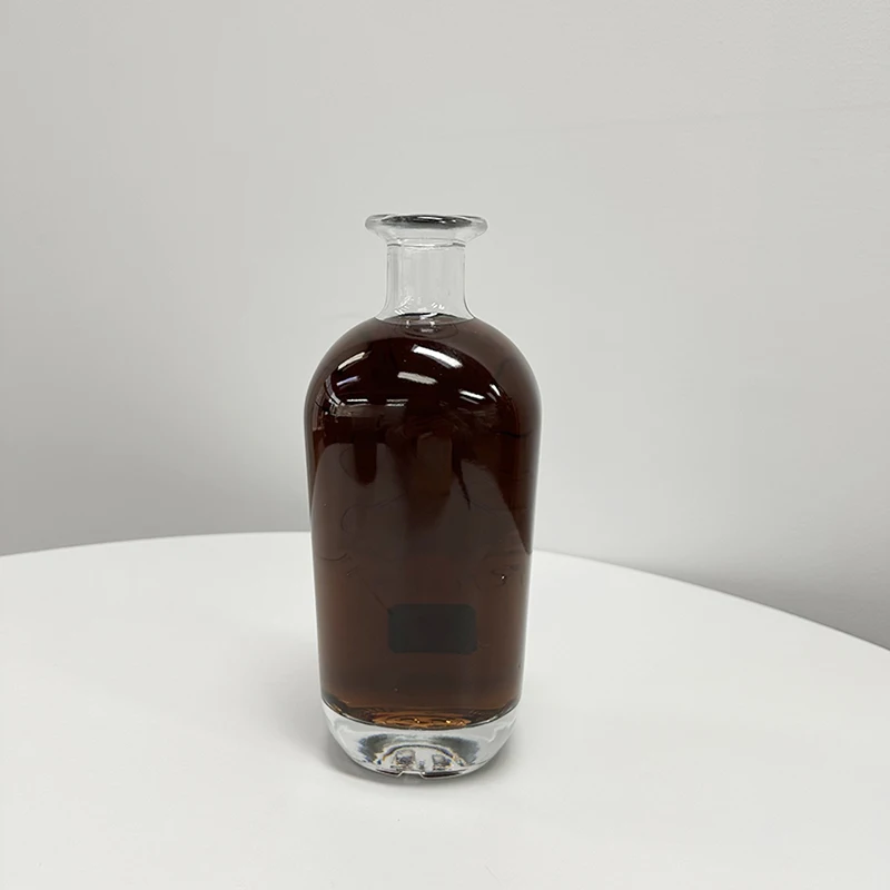 New Design Pirate King Captain Bumbu Original Unique Clear Drink Rum Whisky Brandy Spirit Glass Bottles