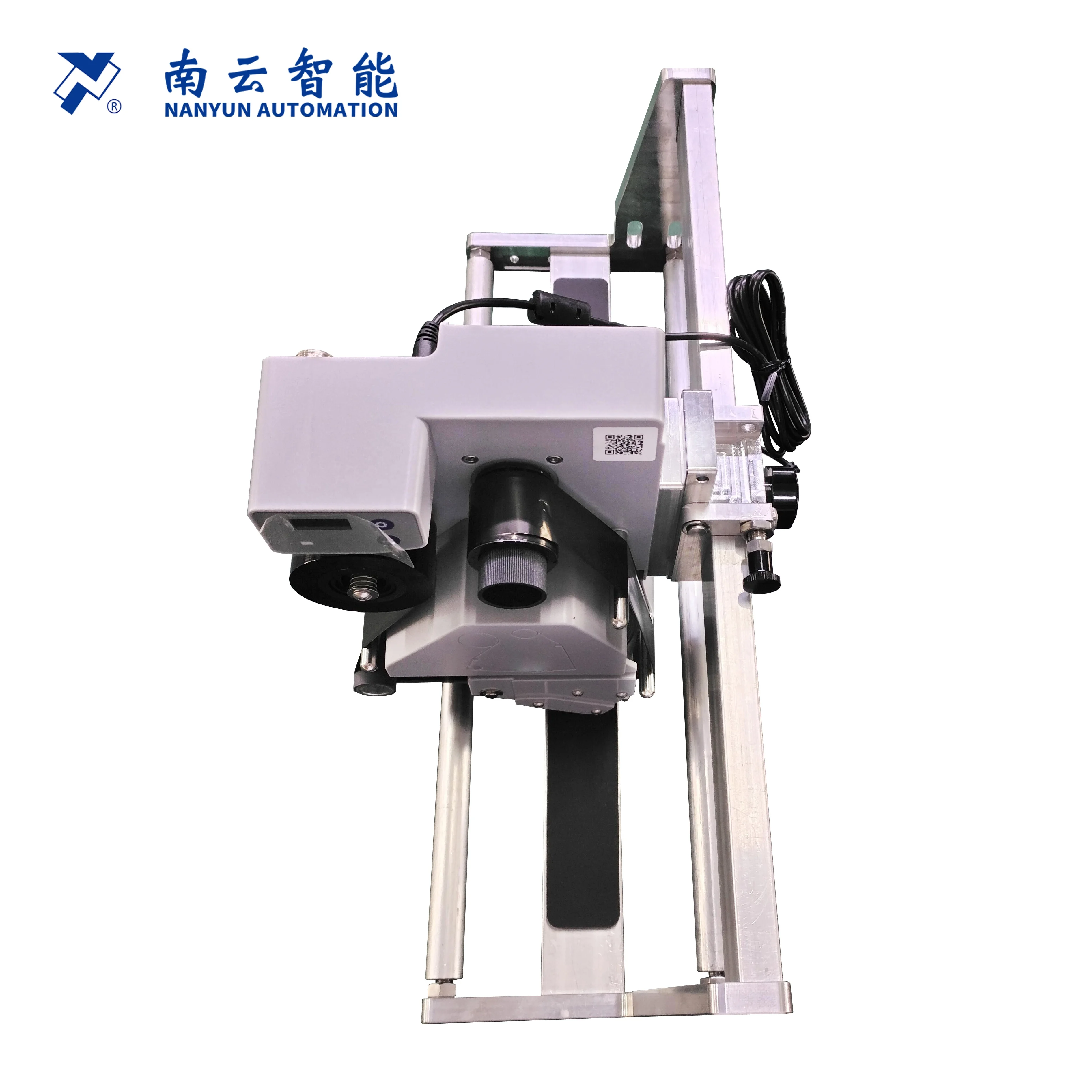 NanYun Date Coding Machine 24mm TTO NY-UMR870A Bar Code Print Thermal Transfer Printer Industrial On Plastic Bag