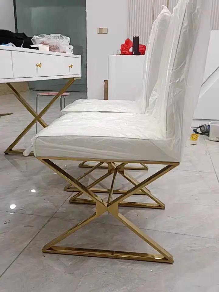 Customized Metal Base Decorative Furniture Base Stainless Steel Frames for  furniture Dining Chair