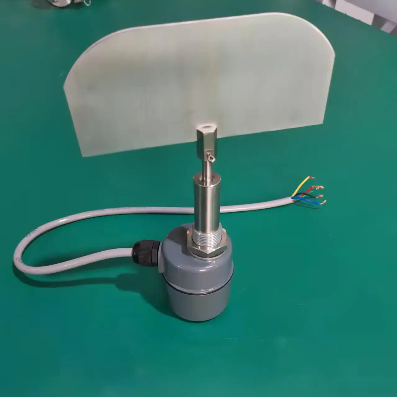 Styrofoam Sensor type blade rotating paddle level switch  rotary Plastic particles Powder Low specific gravity sensor