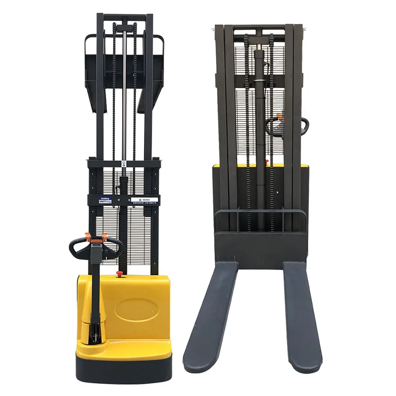 Вилочный погрузчик постоянного тока на 1,5 тонн, электрический штабелер для поддонов