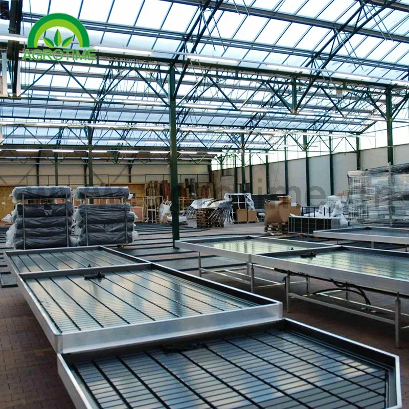 
Agricultural rolling tables ebb and flow hydroponic systems ebb and flow rolling greenhouse bench tables 