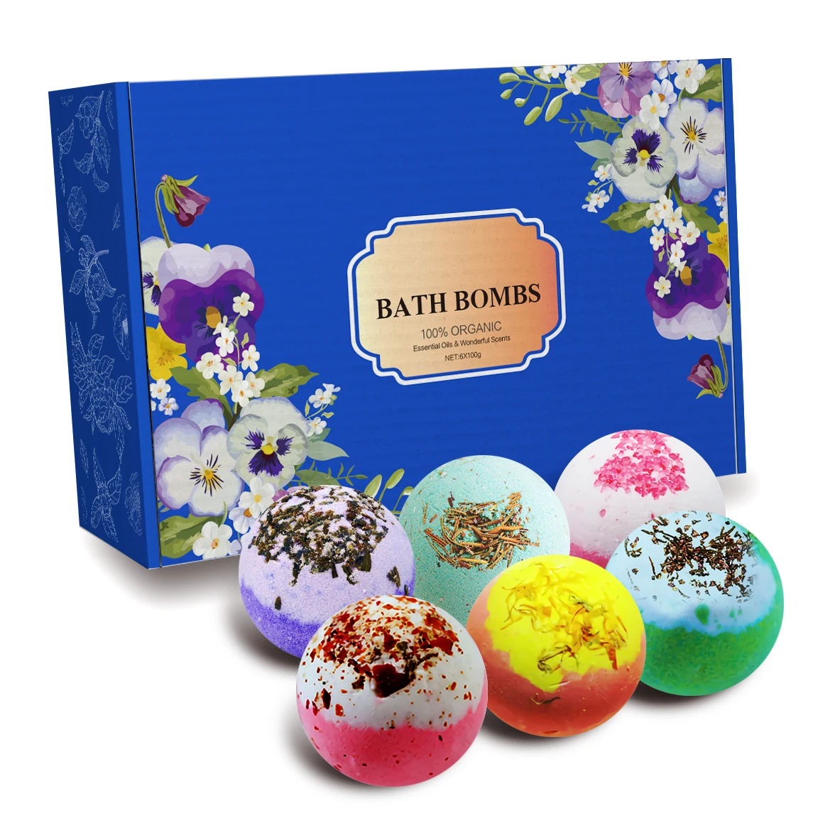 KOUNISH Best Natural Essential Oil Body Clean Skincare Fruit Plant Scents Whitening Bath Salt Bath Bombs