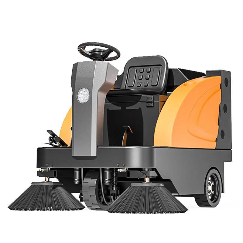 Automatic Vacuum Road Sweeper Electric Road Sweeper Road Cleaning Machine Sweeper Machine Brush Cleaning Equipment