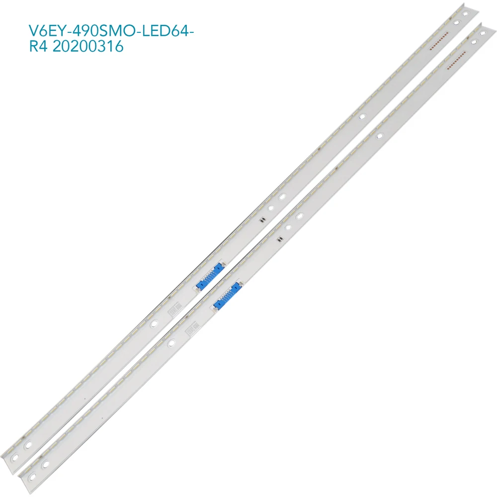 High Quality tv Led backlight ELED LED TV BACKLIGHT V6EY-490SMO-LED64-R4 20200316 FOR 49 INCH TV LED STRIP