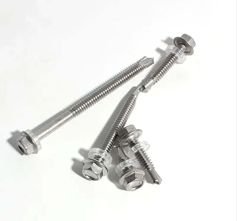 Hot Selling Patta Zinc Plated Self Drilling Tek Screws Hex Head Self Drilling Screws for Metal