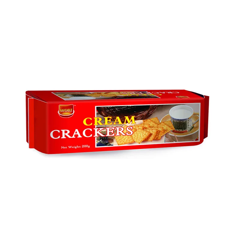 
Высокое качество, лидер продаж, 200 г, вкусные закуски, сладкий сахар, хрустящее кремовое печенье 