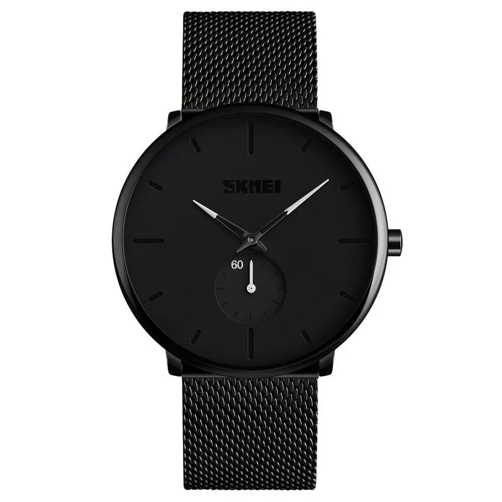  Мужские наручные часы SKMEI 9185 кварцевые sr626sw OEM из нержавеющей