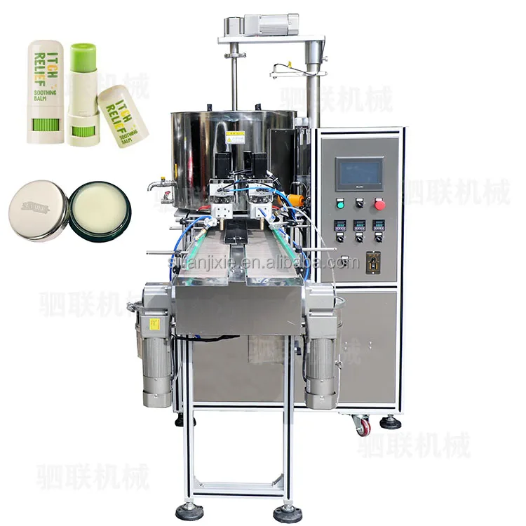 SILIAN High capacity Double head oil wax quantitative heating filling machine
