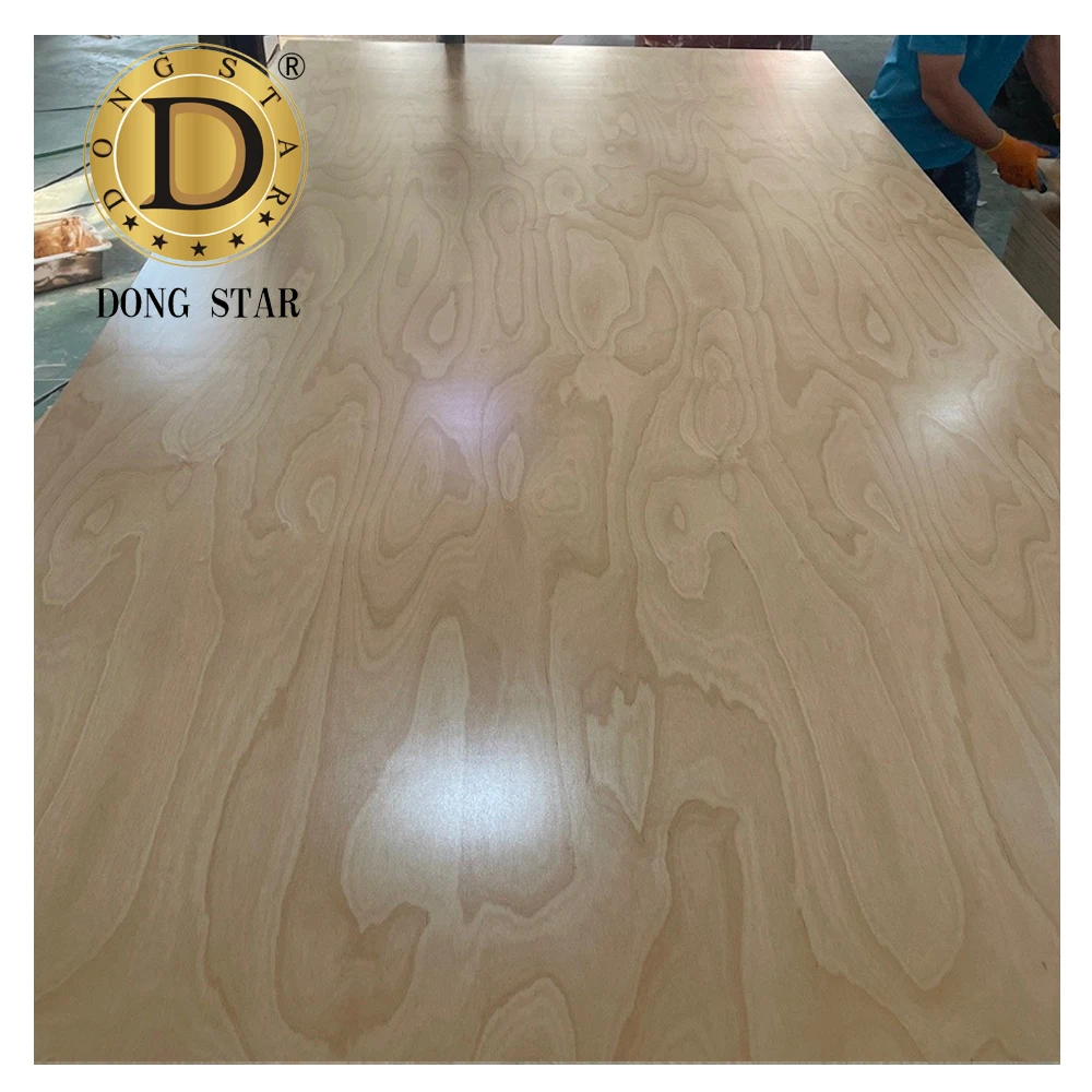 EPA E0 Glue 12mm 6mm 15mm UV Birch Plywood For Indoors Furniture