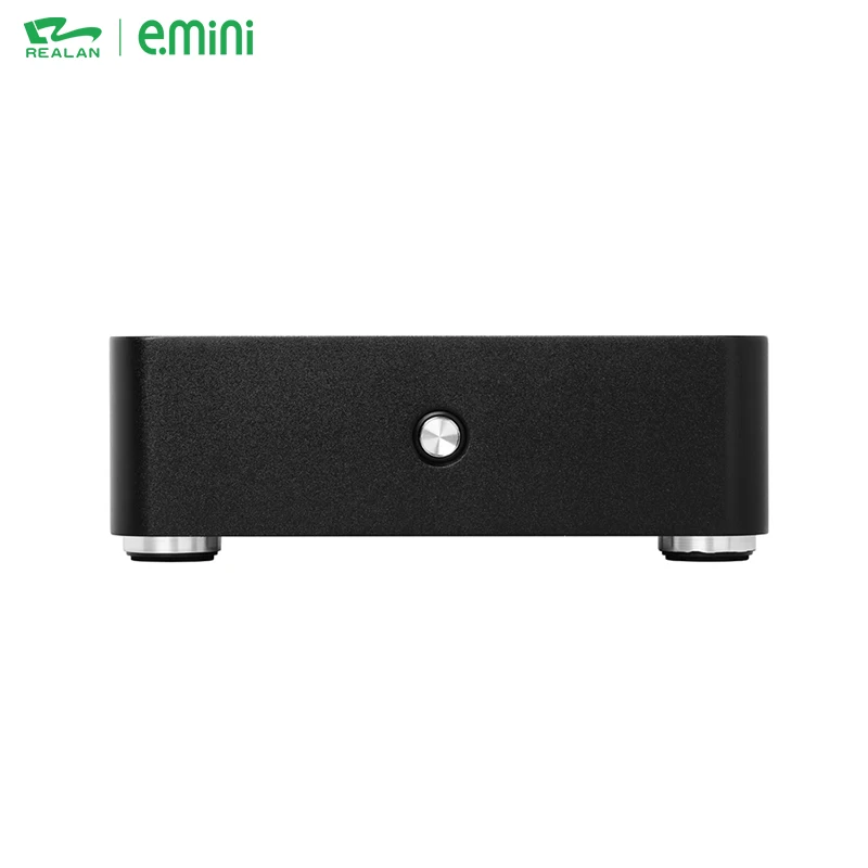 Realan micro itx игровой пк компьютер sff mini itx корпус с блоком питания