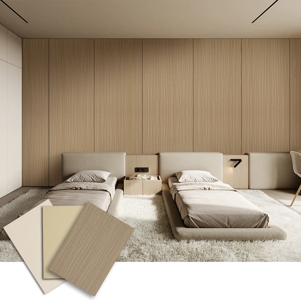 2024 new popular interior decoration product wall panels wall protection vinyl sheet