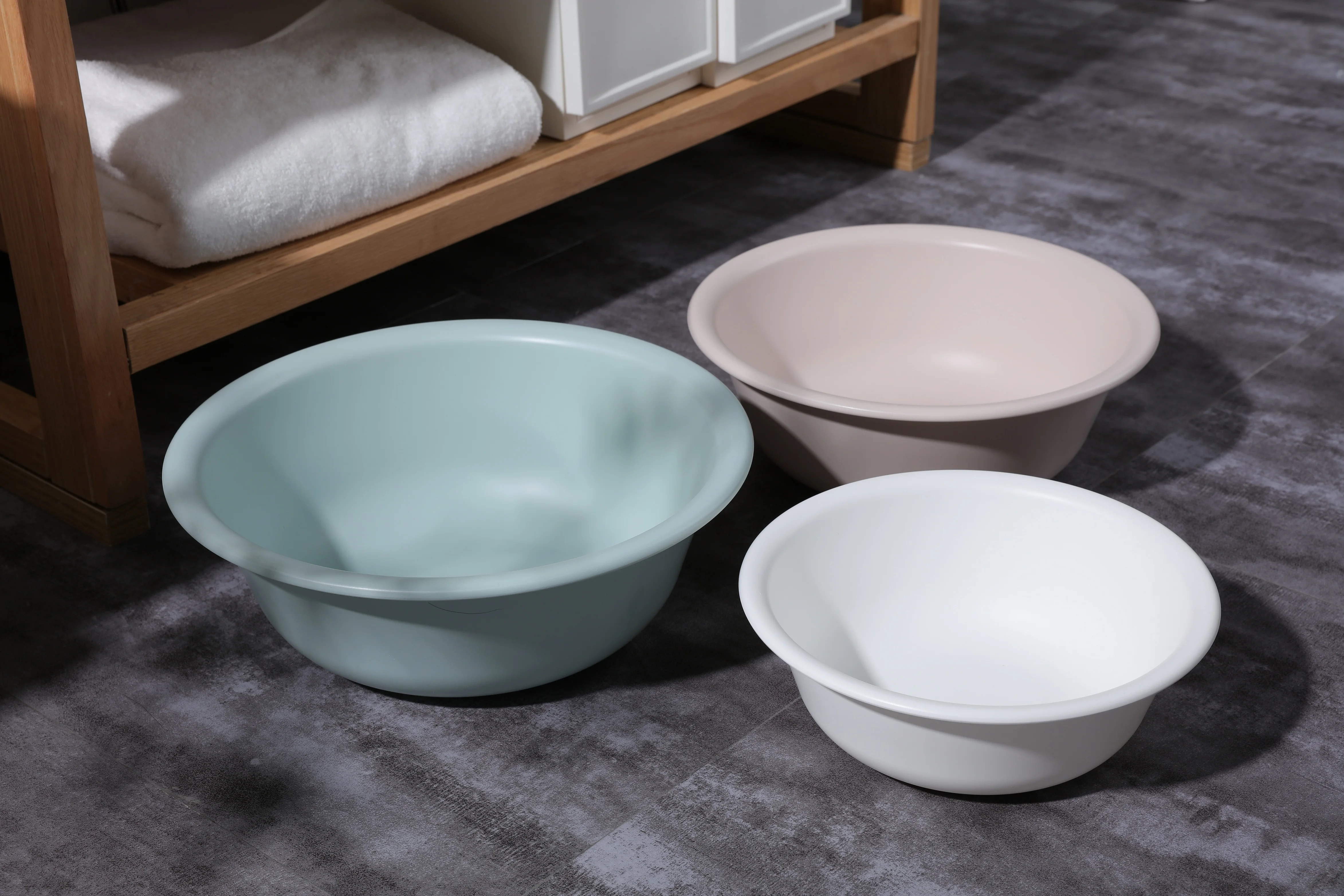 
Plastic homeuse bathroom toilet kitchen clean washing basin 