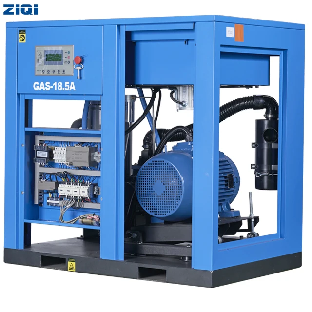 energy saving single stage star-delta starter 18.5kw 50hz 25hp type air cooling stationary air compressor made in china